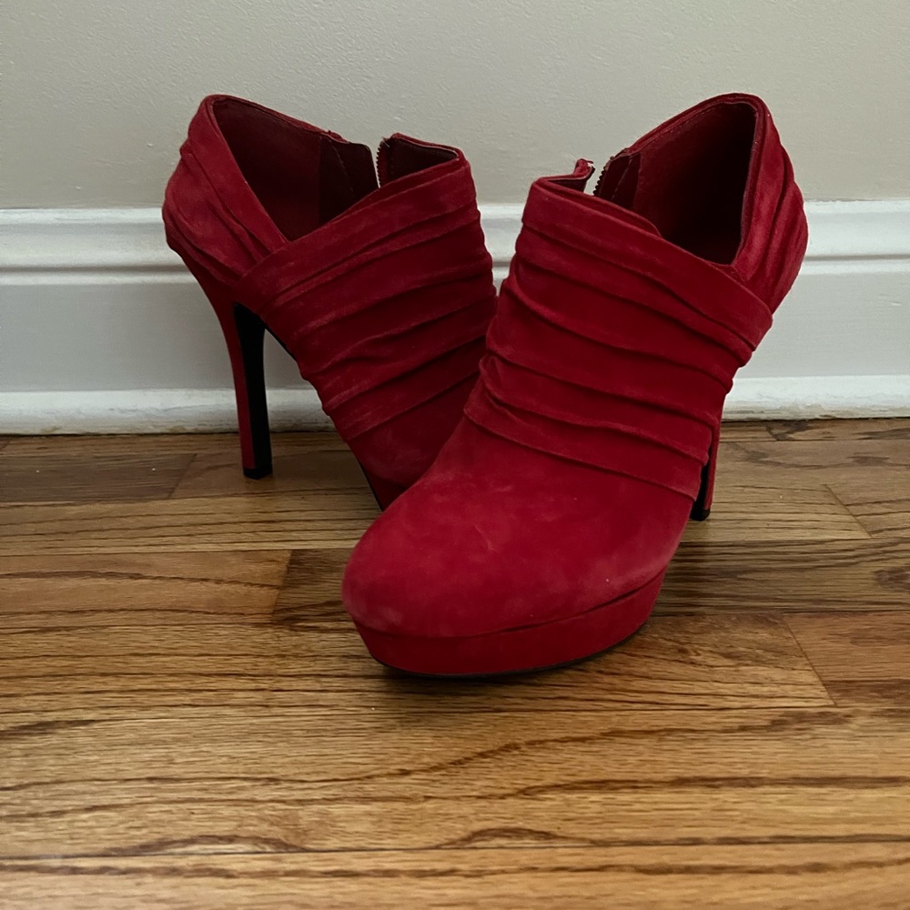 Red booties